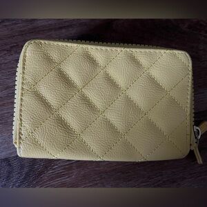 Yellow wallet